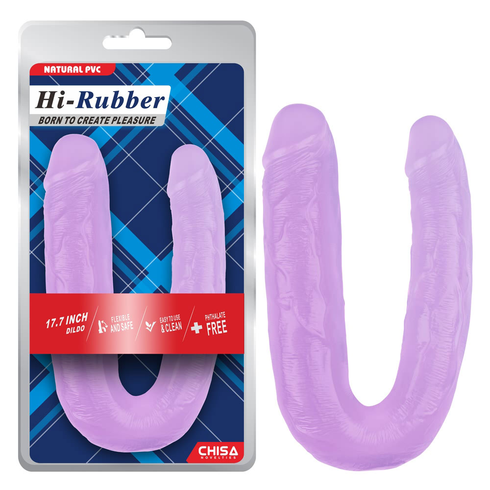 17.7 İnç Yapay Penis-Mor