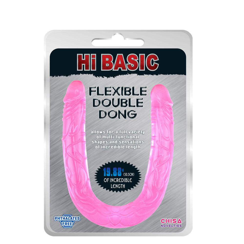 Jelly Esnek İkili Dong-Pembe